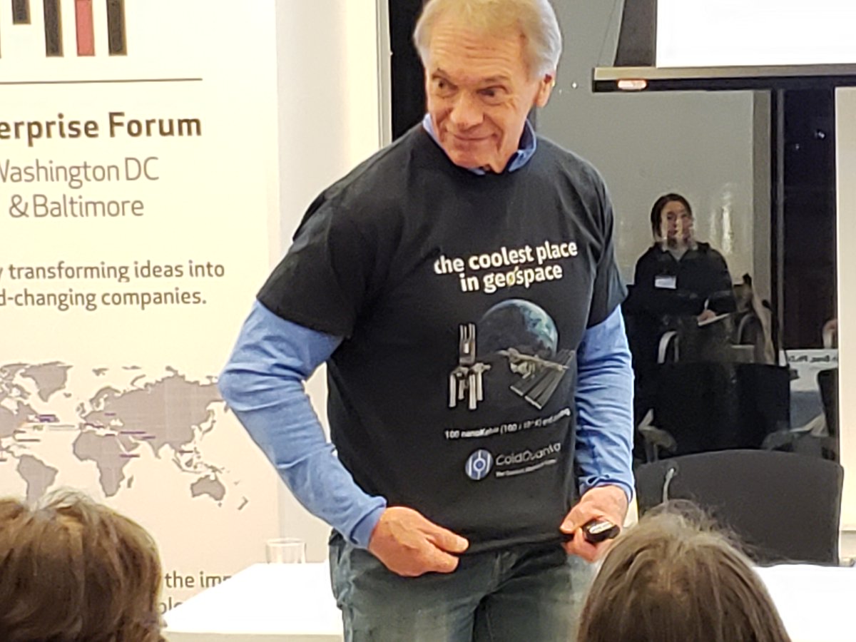 And the best dressed award goes to...
"The coolest place is #geospace" (@ColdQuanta we approve this message 👍)
Have photos to share from our #quantumcomputing event last week? Use #MICEFDCquantum.
We'll see you at the next one!
#quantum #geospace #computing #industryleader