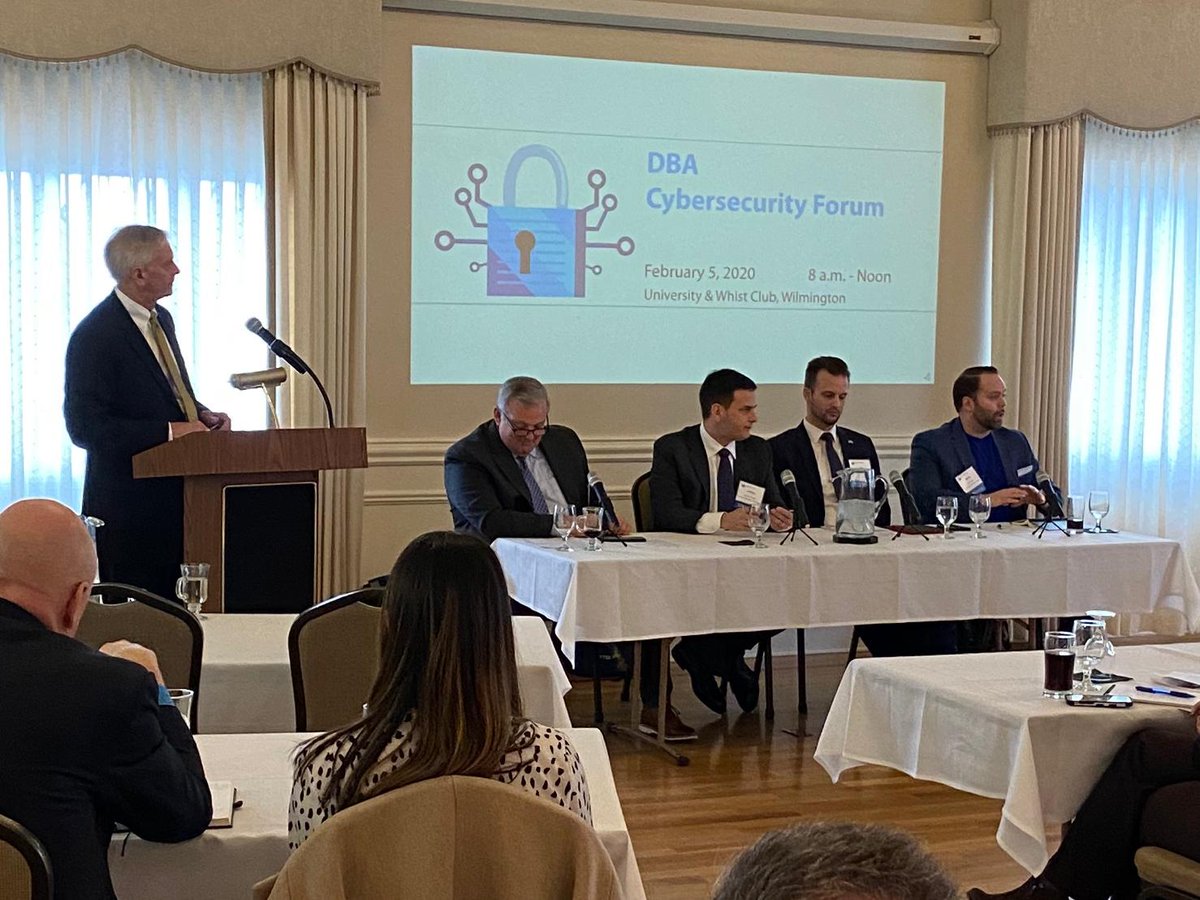CounteractCSG's tweet photo. Privileged to speak with @MITREcorp and a host of #security experts on #threats and #risks for #financial institutions at today's @DBAbankers #Cybersecurity Forum https://t.co/vOfbIAYFF6