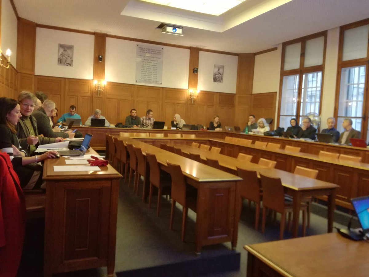 MasterMehmed's tweet photo. Today 5th of February 2020 the first meeting day of the representatives of the MEHMED Projects at Sorbonne University. @ErasmusPlus_pro #epeople #ErasmusPlus #ErasmusPlusProject #MasterMEHmed #MEHmedProject https://t.co/Ggk9ZbFZTF