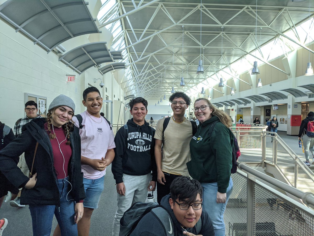 AVID Spartans with <a href="/FUSD_TrumanMS/">Harry S. Truman MS</a> Ms. Johnson #jhillsway