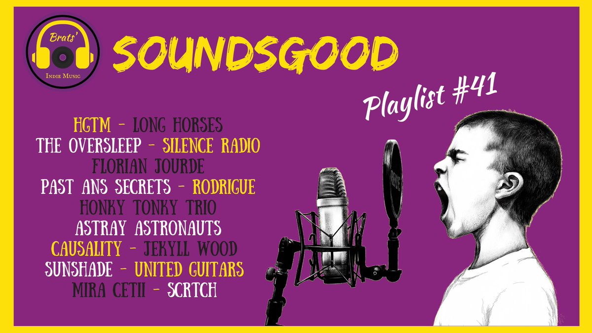 Découvrez notre nouvelle playlist 100% indé français 
bratsindiemusic.wixsite.com/home/post/play…
#MercrediMusique #MercrediPromo