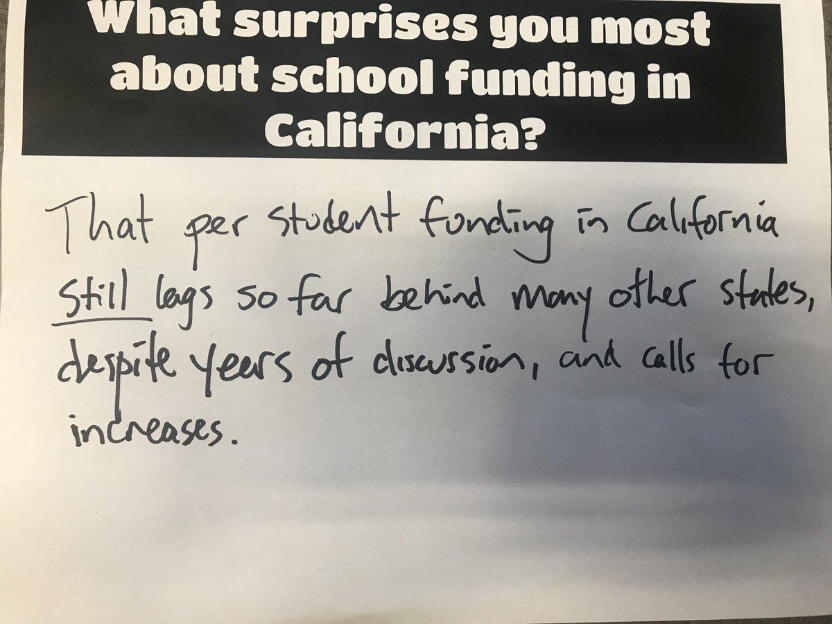 What suprises you most about school funding in California? Check out what ACOE staff had to say &amp; share your answer in the comments!