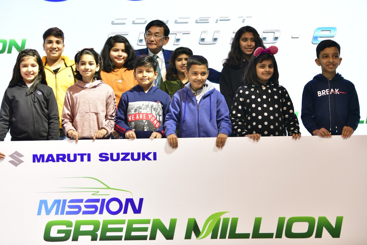 Maruti_Corp's tweet photo. It was an extraordinary beginning of #AutoExpo2020 with the unveiling of #MarutiSuzuki #ConceptFuturoE followed by an interesting insight into the green future by MD, Kenichi Ayukawa and greater hopes of a greener future! 
Stay tuned for more updates: https://t.co/cCHysupzIV https://t.co/WE4A75mE4g