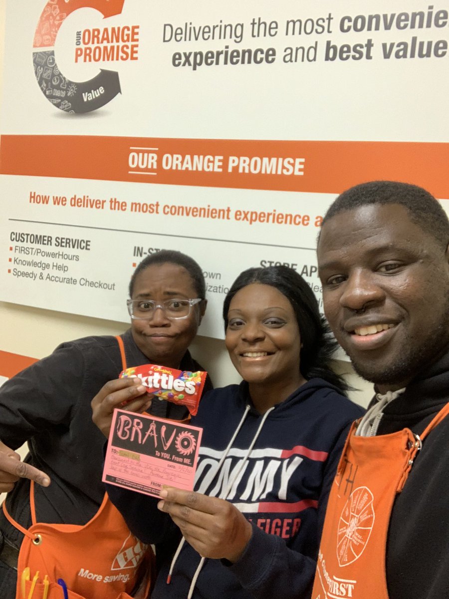 GOOD JOB “FRANNY” D23 SUPERVISOR LEADING AND DELIVERING THE ORANGE 🍊 PROMISE EVERYDAY!