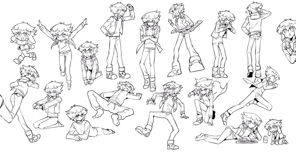 「暇すぎて遊城十代百人計画を始めました(100/18) 」🐰🐰の漫画