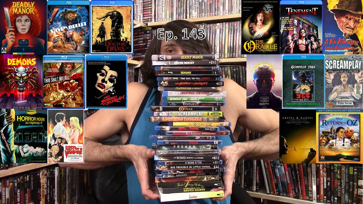 mrparka00's tweet photo. https://t.co/72h6GQA2Bu
#ArrowVideo #ScreamFactory #ShoutFactory #1985horror #synapse #scorpionreleasing #HammerTime #HammerHorror #VinegarSyndrome #2020Horror #ShriekShow https://t.co/fv6PCAGmqJ