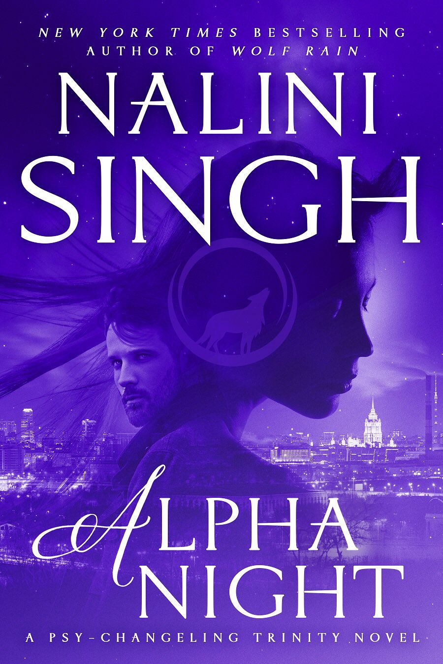 North American cover of ALPHA NIGHT, A Psy-Changeling Trinity Novel