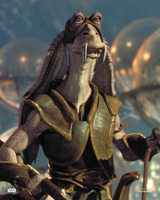 jar jars rivali always saw this guy as a rival to jar jar. and i still do