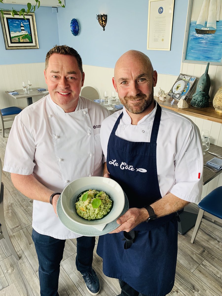 Tune in today at 8.30PM <a href="/RTEfood/">Food on RTÉ</a> with <a href="/nevenmaguire/">Neven Maguire</a> and <a href="/ChefPaulHynes/">Paul Hynes</a> from <a href="/LaCoteWexford/">La Côte</a> #LaCoteWexford #TasteTheIsland #AncientEastIrl #VisitWexford #NevensIrishFoodTrail #Wexford