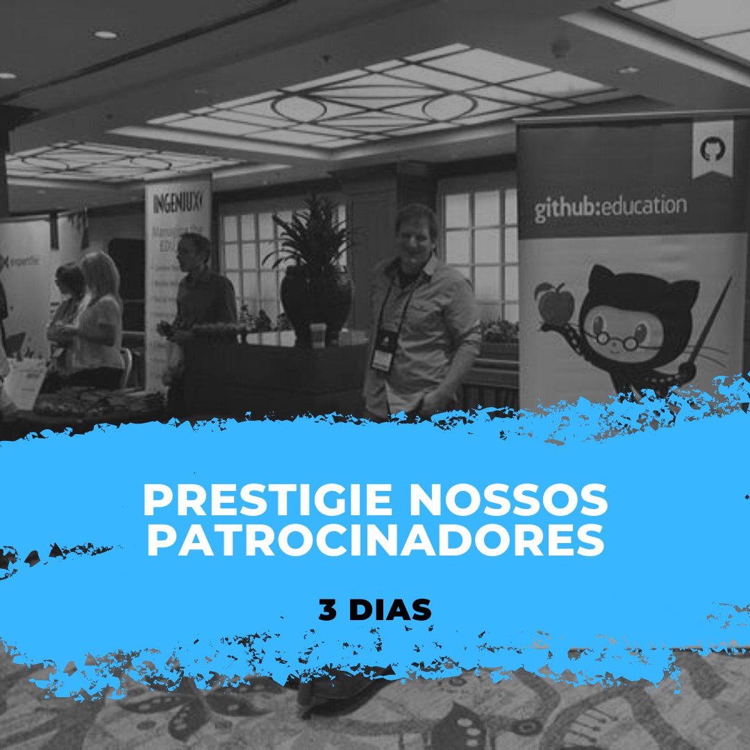 devopsdaysvix's tweet image. Os DevOpsDays acontecem graças ao apoio generoso de vários patrocinadores. Além disso, para concorrer a prêmios durante o evento, você precisará coletar carimbos nos stands dos patrocinadores Platina: VipRede, Globalsys, PicPay e Microsoft. 

#devopsdaysvitoria #devopsdaysdeverao