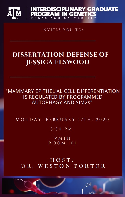 TAMU Genetics and Genomics tweet media