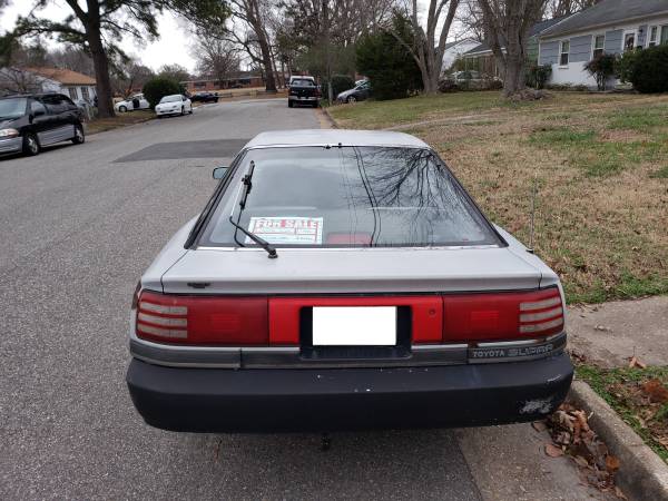 1989 Toyota Supra (Hampton) $1600 - norfolk.craigslist.org/cto/d/hampton-…