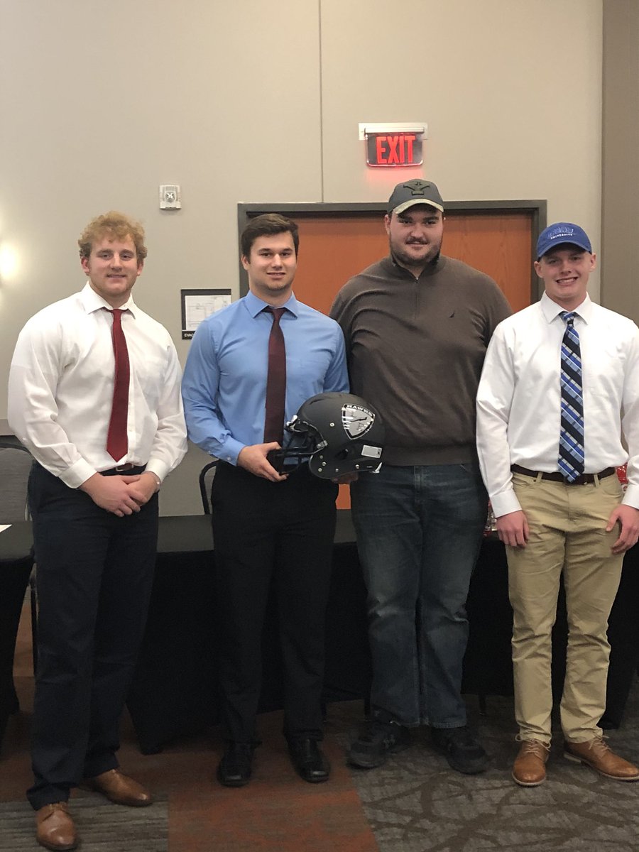RickHaynesLEHS's tweet image. Proud of our guys and how they represented Lakota East High School and @hawksfootball12 at today’s GMC signing event. @cugavin3 @adamhundemer23 @evanyockey_lehs @tdreisner9