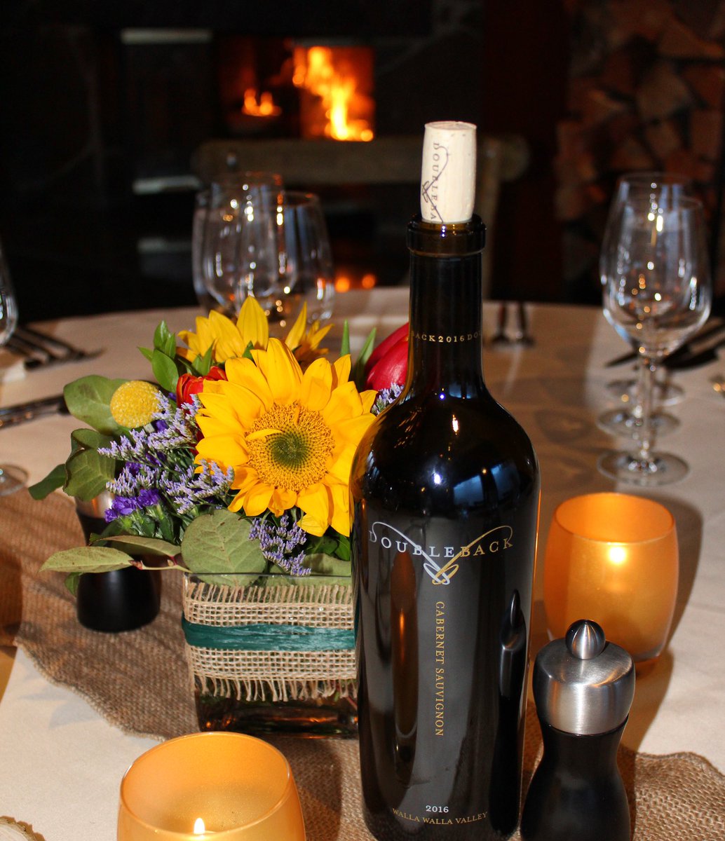 Time is running out to get your tickets to the <a href="/doublebackwine/">Doubleback</a> winemaker dinner. Join @drewbledsoe &amp; winemaker @jmcdaniels8 on 2/7 to enjoy a fun evening of amazing wine and scrumptious food. Sales end Thursday 2/6 so grab your tickets at bit.ly/2UiEabD. 🍷