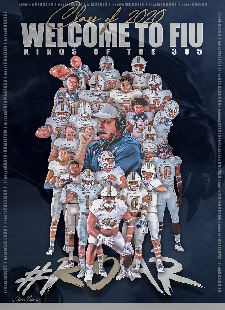 A stacked Class of 2020 #Roar20

#PawsUp 🐾 I #PantherPride