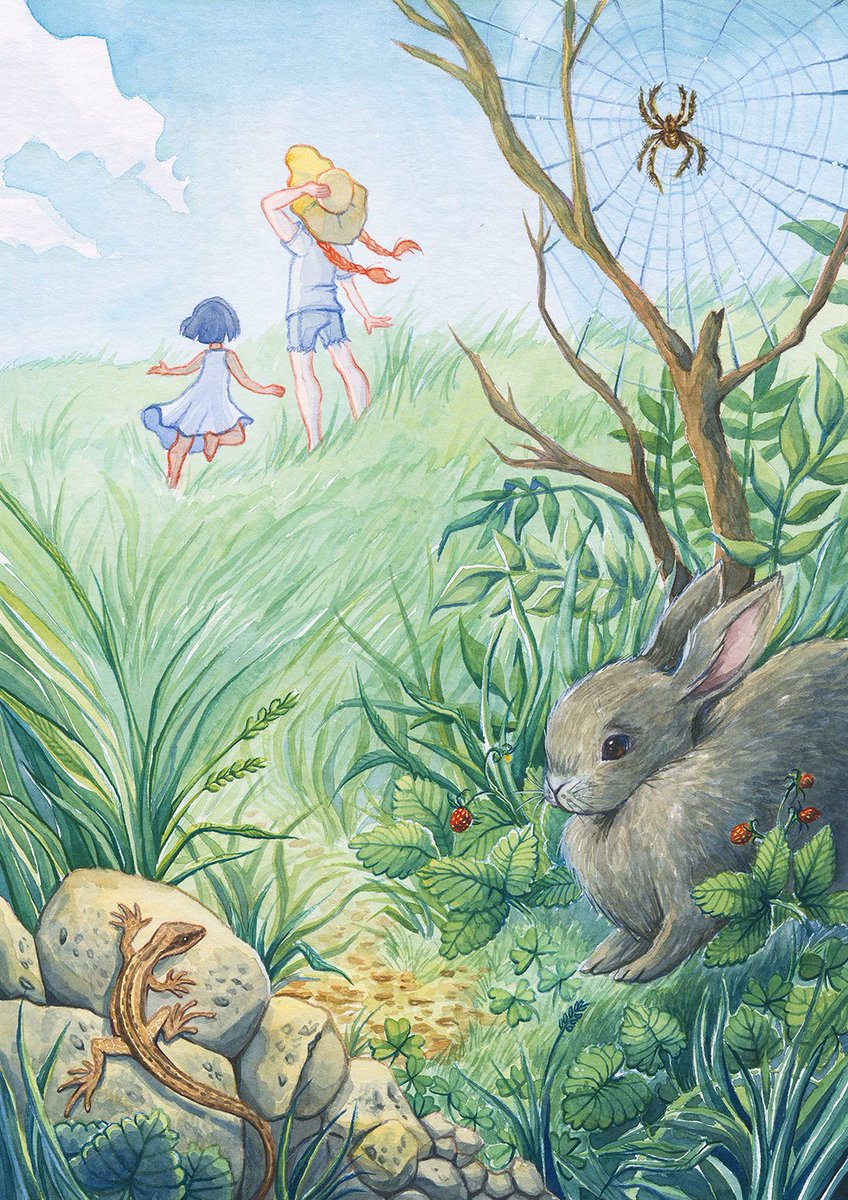 polinapoluekt's tweet photo. My first two illustrations for #ourplanetweek
Themes: "Unite" and "Flora and Fauna"

#watercolorillustration #watercolourillustration #kidlitart #letsdrawthechange https://t.co/isH6l8IxRk