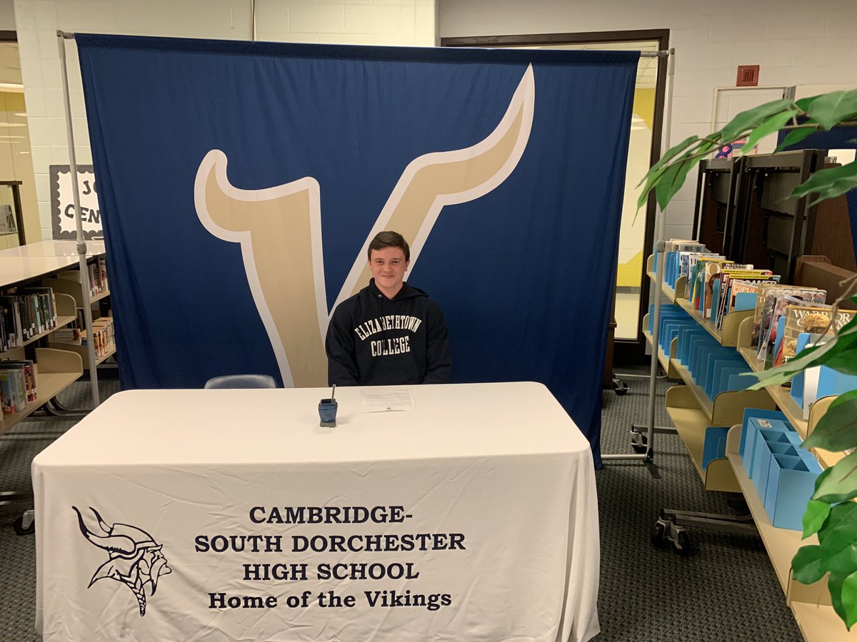 Congrats to Josh Blades on committing to play Lacrosse <a href="/EtownCollege/">Elizabethtown College</a> #GoBlueJays #playlikeaviking
