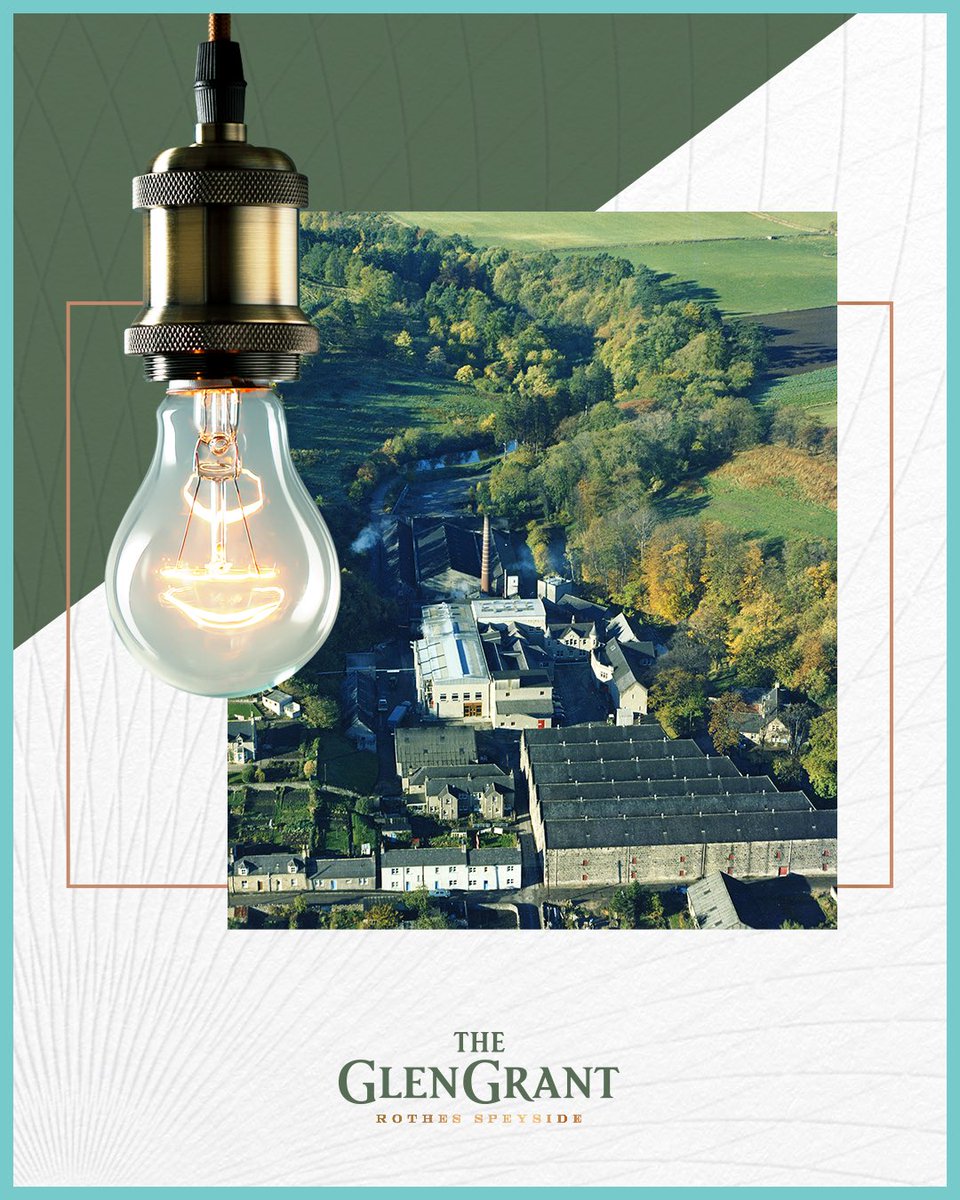 Our distillery was the very first to have electric light thanks to James “The Major” Grant—who never feared new ideas or innovation. May your exploration, like The Major’s, always lead to delicious results.

#glengrant #glengrantwhisky #scotch #singlemalt #singlemaltscotch
