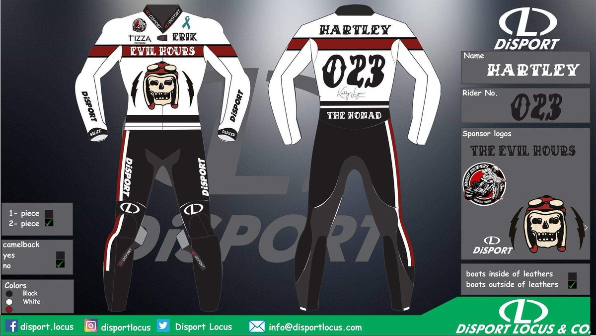 DisportLocus's tweet photo. #disport custom leather suit design for flat track. #disportlocus #flattrack #disport_custom_leathers https://t.co/yRz86yDOju