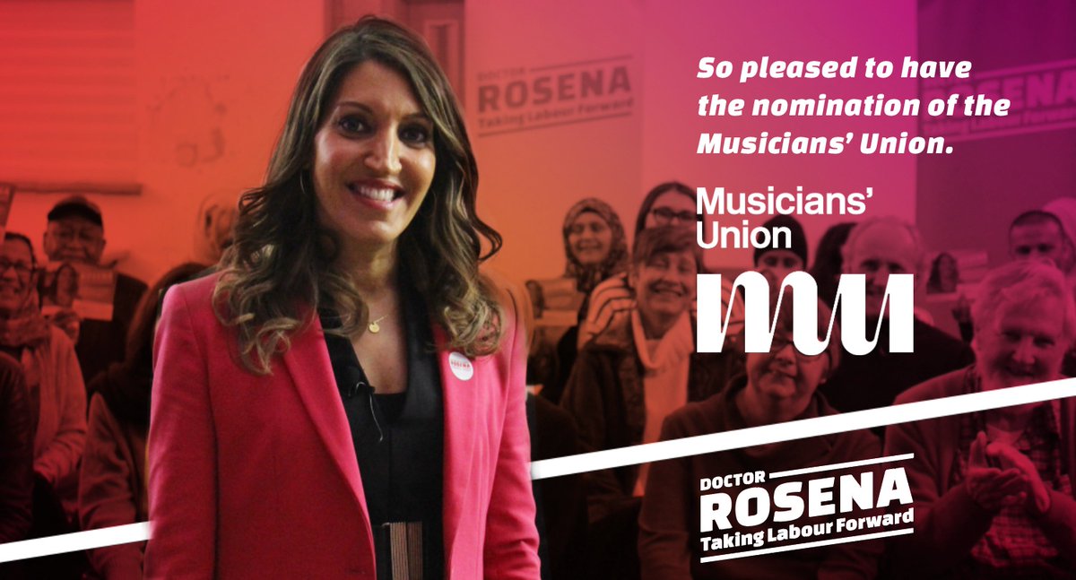 MU endorses Dr Rosena taking labour forward