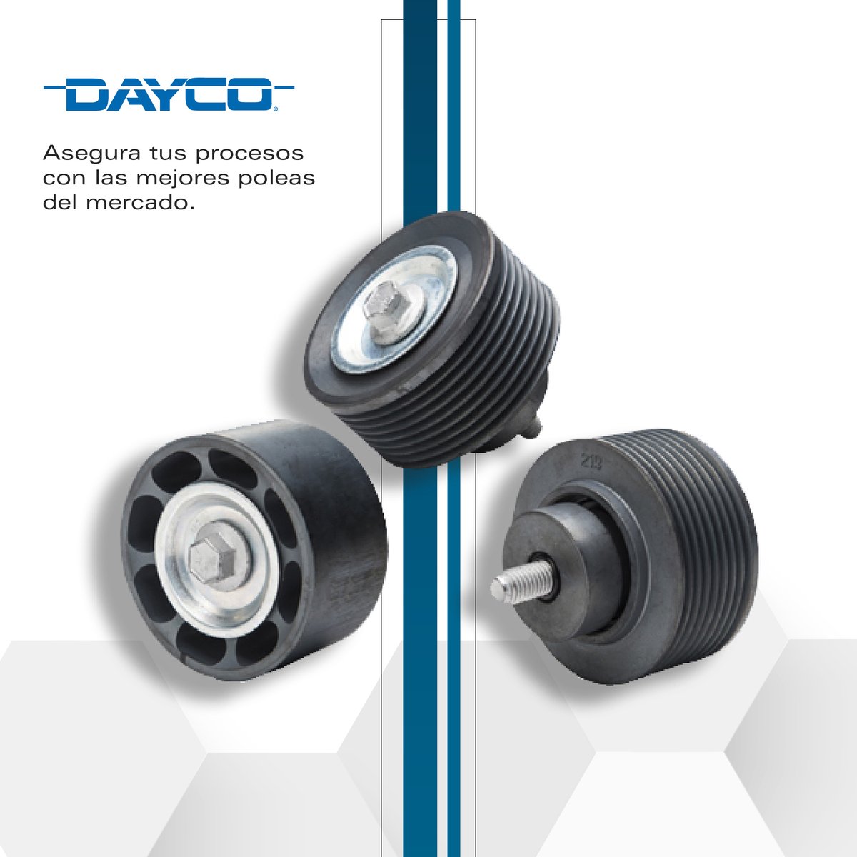 CastalosaRD's tweet photo. Sabías que las Poleas Dayco 🥇están disponibles en todas nuestras sucursales. Ahora puedes asegurar tus procesos con las mejores poleas del mercado. ✔️ ¡Dayco es seguridad y confianza todo el tiempo!

#Castalosa #Dayco  #PiezasIndustriales #RD https://t.co/WkeqU32XpN