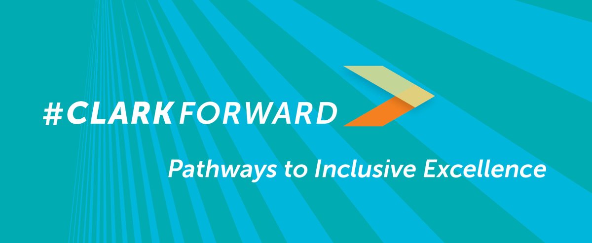 cu_odi's tweet image. The Office of Diversity and Inclusion is pleased to announce #ClarkForward - Pathways to Inclusive Excellence. Come share your ideas that will support our collective effort towards a more inclusive and equitable community.