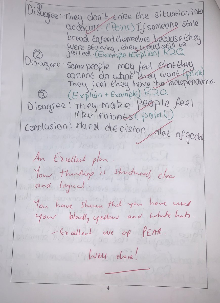 redeptsjs's tweet image. As we continue on our journey to become a Thinking School it’s rewarding to see students becoming more skilled in their use of metacognition. This example from a Year 9 Tracking Tests is impressive. Someone is certainly laying solid foundations for GCSE. #thinking #metacognition