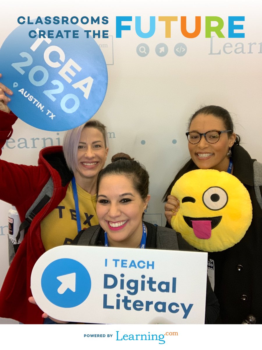 punkrocklib's tweet photo. This was so fun!!! @learningdotcom thank you so much for the info! #tcea #tcea20 #TCEA2020 #punkrocklibrarian #learningdotcom https://t.co/0Oitg2ps2r