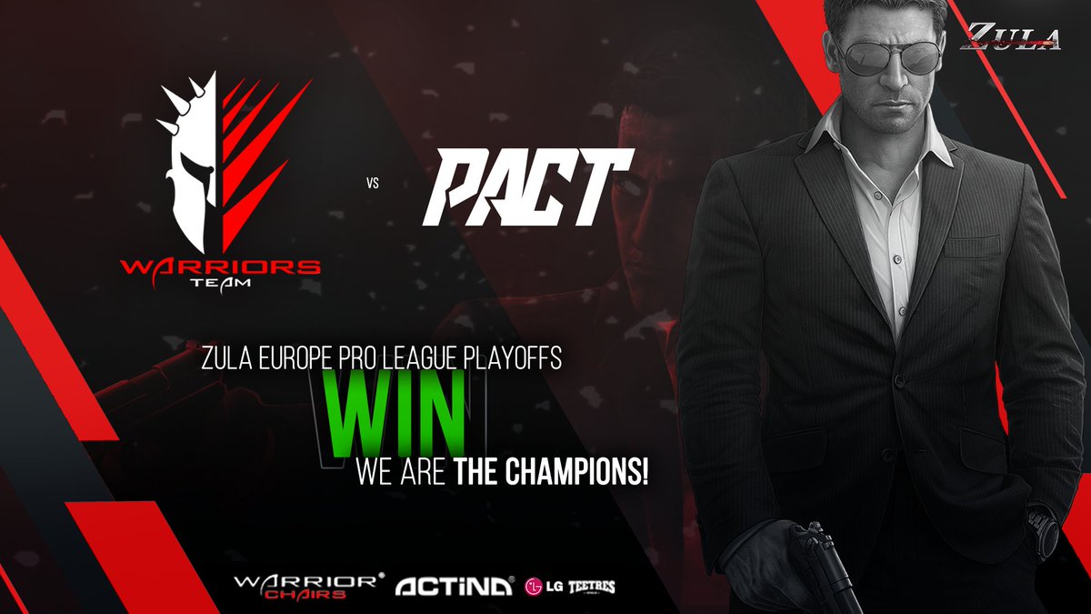 We are sorry, <a href="/PACT_gg/">PACT</a> but we are the champions of #ZEPL2019!

GGs ☺️

#GloriaWarriors