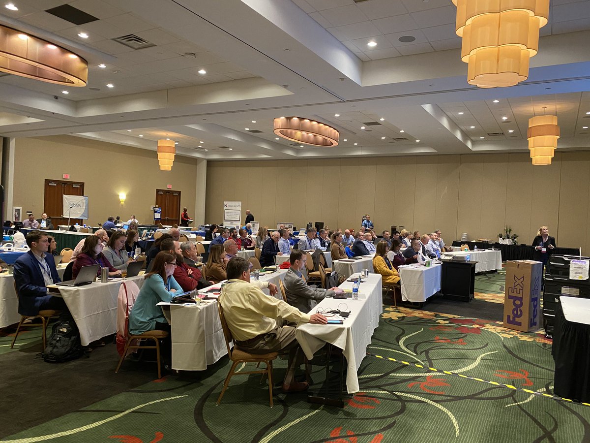 ACMESAHME's tweet photo. Full house of NC, VA and WV providers learning lots of info! It’s not too late to pop in! Thanks to @MarkJHigley @kimb_aa @MedBillDME @carolinekuhn16 @MiriamLieber and @vanHalemGroup for being part of Day 1. #ACMESA2020 https://t.co/LK8gawTDEG