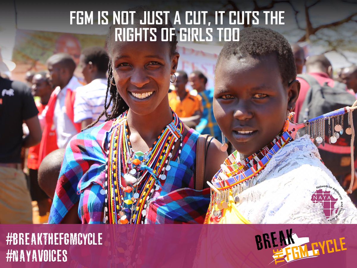 She's young,vibrant,full of potential.Though constantly denied the opportunity by retrogressive culture that inject pain,trauma in her life.
 
The blade is killing us,
#EndFGM 
Provide a safe environment where girls aren't scared
#nayavoices 
#BreaktheFGMcycle 
#KataaKatishaZuia