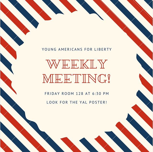 49ersForLiberty's tweet photo. Weekly meeting tonight at 6:30!! Keep an eye out for our YAL poster!! #MakeLibertyWin #YALUNCC

📸 https://t.co/VwzrPlU4BG via https://t.co/TgBmigARNU https://t.co/Br587QGOMP