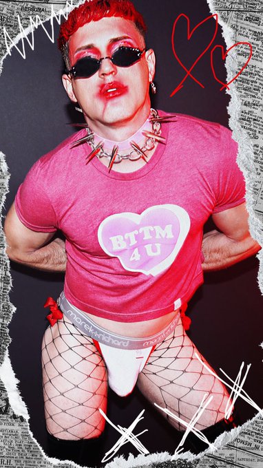 Bottom for you daddy? ????? Order now and get your fits together for V-Day #bottomboy #powerbottom #marekrichard