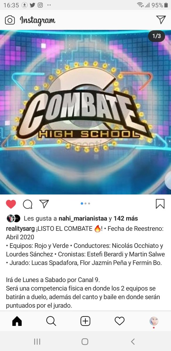 BombonsDRichard's tweet photo. En abril vuelve COMBATE https://t.co/rg7Y2ODiIz
