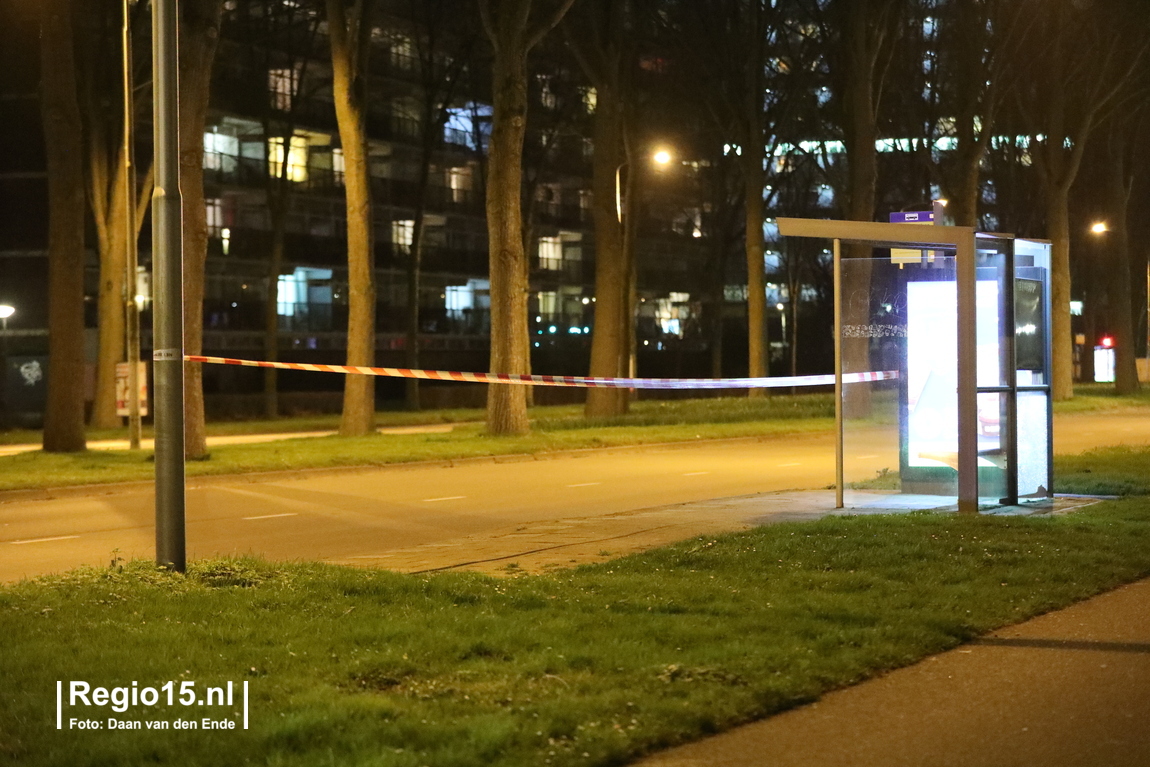 Melding politie Voorhofdreef Delft inzake schietincident