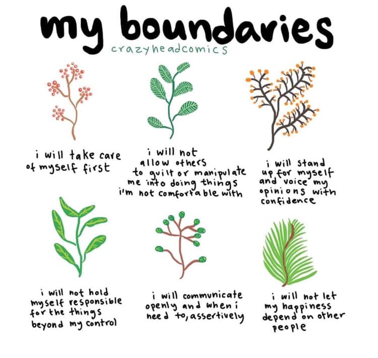 Check your boundaries! Sometimes we allow others and the world to make us small. Check out this useful guide to what positive boundaries look like.