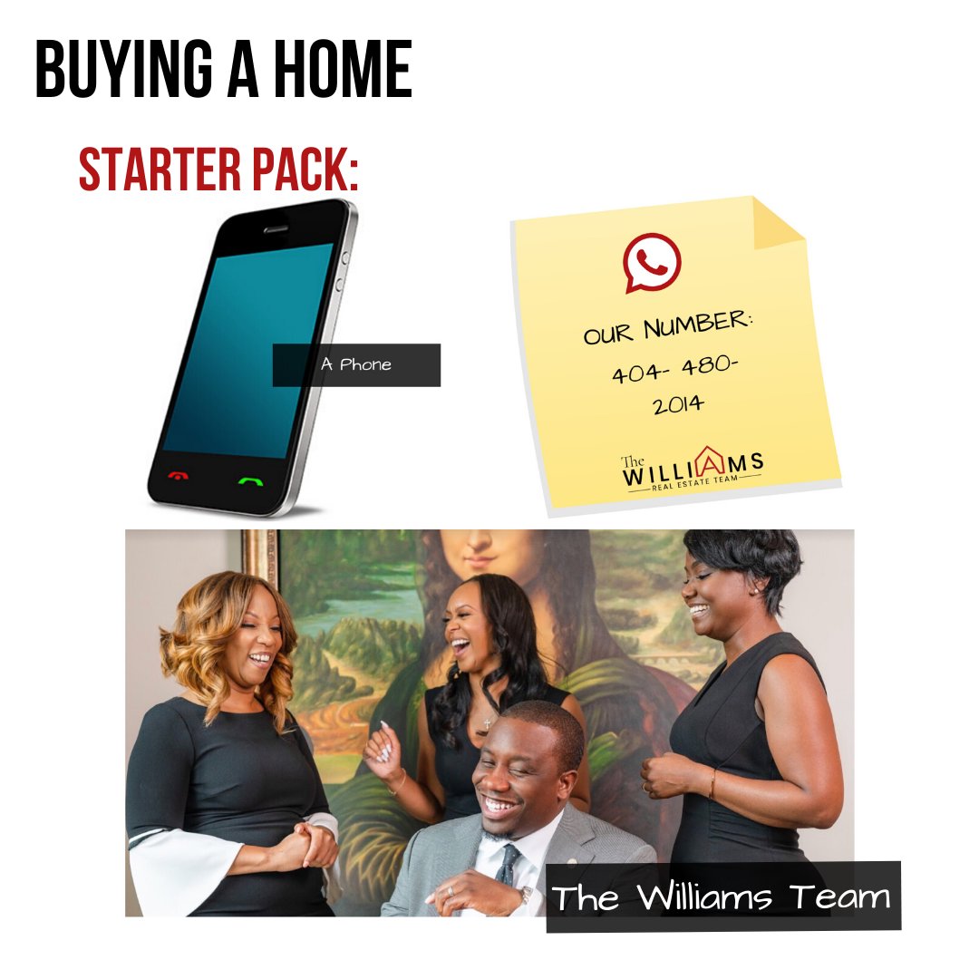 WilliamsTeamATL's tweet photo. 🛑Don’t stress yourself out when buying a house!😅 The Williams Team has you covered! 🔐We are prepared to answer all your home buying questions and make sure you understand everything you are signing up for!💯 #Integrityfirst https://t.co/7KVBvas493