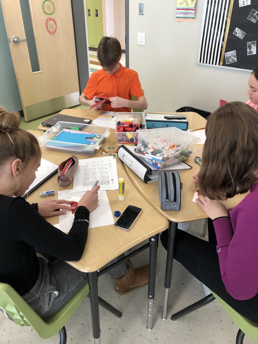 HBilder's tweet photo. It was a loud day in gr. 9 immersion as Ss furthered their understanding of the 6 C’s by completing a series of stations. At the end of each station they were required to identify the Global Competency and justify their thinking. #ocsbDL #BeSFX https://t.co/JLaE5HfeXh