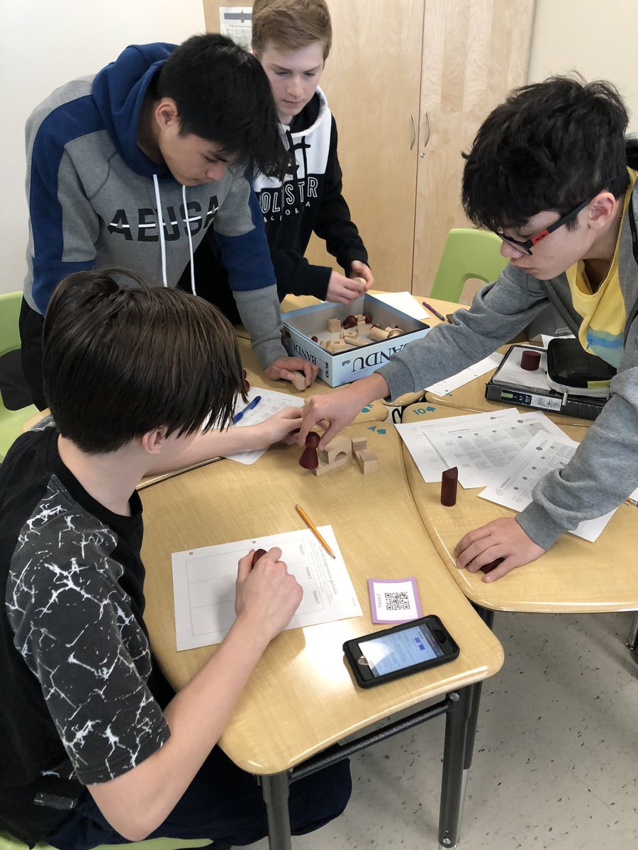 HBilder's tweet photo. It was a loud day in gr. 9 immersion as Ss furthered their understanding of the 6 C’s by completing a series of stations. At the end of each station they were required to identify the Global Competency and justify their thinking. #ocsbDL #BeSFX https://t.co/JLaE5HfeXh