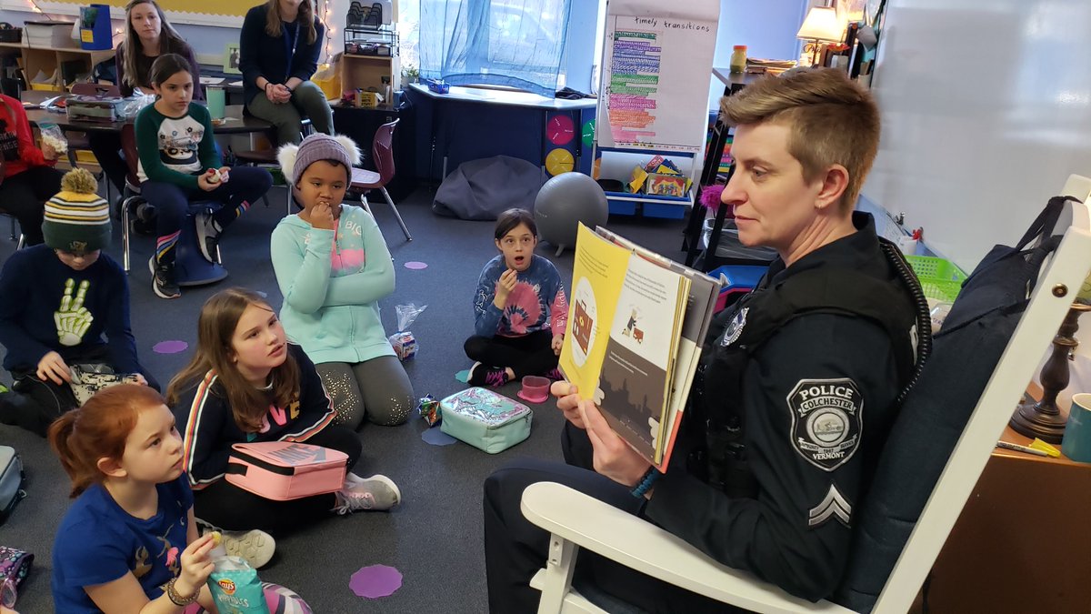 CSDCommunity's tweet photo. So much reading today! It takes a village and Colchester's village is pretty awesome. Thanks to everyone who came into our schools to read to students for #worldreadaloudday2020! @ColchesterRec @ColchesterPDVT @CSDAmyMinor @mbsosprey @UMSChamps @PPSPanda https://t.co/DMSAy0mQJc
