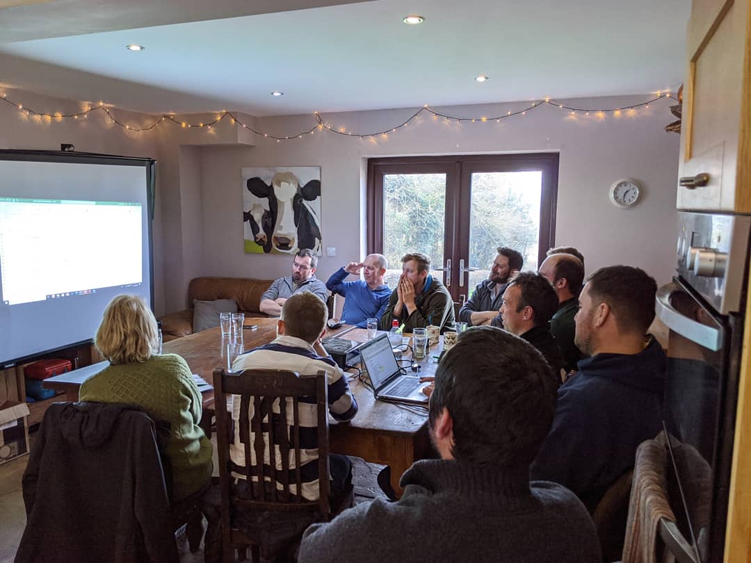 WholehouseFarm's tweet photo. Great to host the @cyswlltffermio South Wales Prosper from Pasture Advanced Plus Discussion Group today at #wholehousefarm.

Looking forward to working with @PrecisionGraze @PrecGrazeWales  and benchmarking with such a forward thinking group.

@pred_owen @jamesdolygarn @huw_bryn https://t.co/pKMVX2x7bj