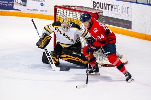 axemenhockey's tweet image. @AcadiaAthletics Axemen earn AUS 1st round playoff bye! Hear Coach Burns’ thoughts as Acadia heads into the final weekend of the regular season: acadiaaxemenhockey.com/2020/02/04/axe…