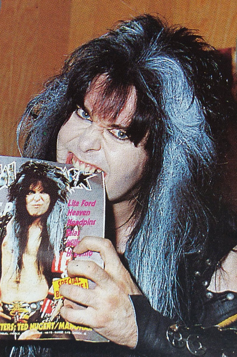 Master Hellion Blackie Lawless of W.A.S.P. #wasp. 