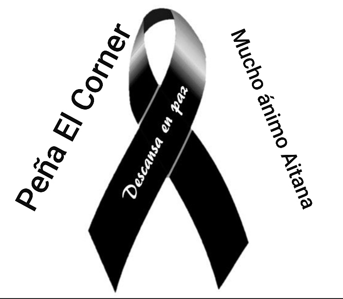 cornercplv's tweet photo. Todos y cada uno de los mienbr@s de la Peña El Corner te acompañamos en el sentimiento y te damos nuestro más sentido pésame Aitana , para ti y tu familia mucho ánimo y mucha fuerza. https://t.co/owE4vqS4i3