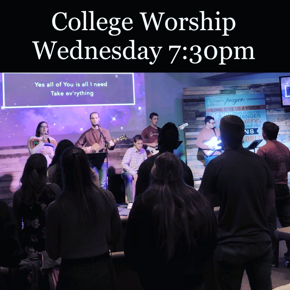 FBCFayCollege's tweet photo. Weather won’t stop us tonight. College Worship at its regular time. See you there. https://t.co/0rM9Oll49J