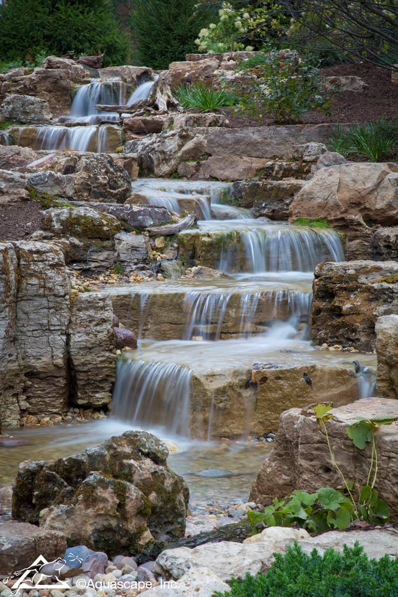 It's amazing what a little creativity with rocks and water can make. All of these waterfalls are man-made!

Learn More >> aquascapeinc.com/pondless-water…