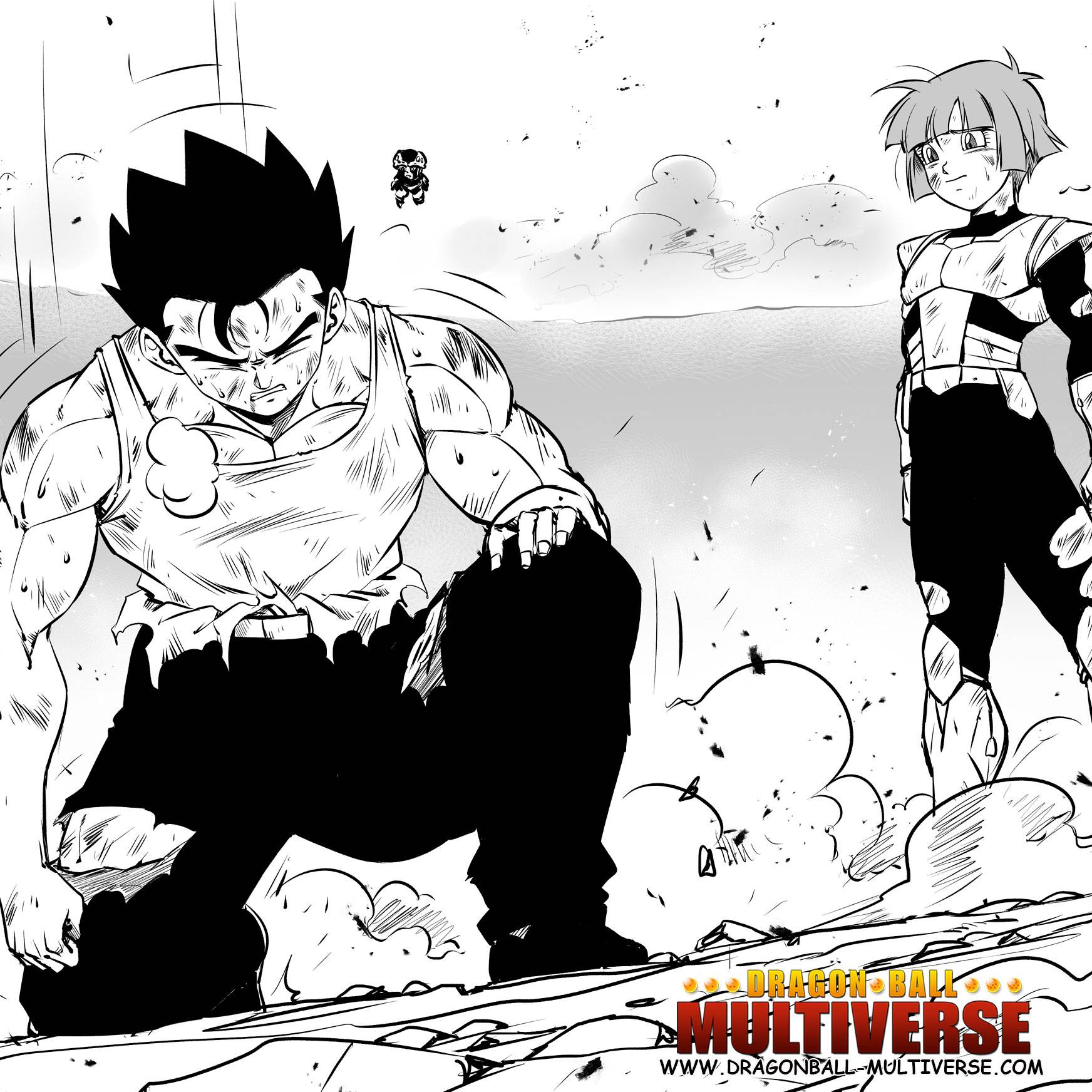 Dragon Ball Multiverse on X: You are weak ! >NEW DBM PAGE : 1257   #DBMultiverse #dragonballz #dbz #webcomic #manga  #dojinshi  / X