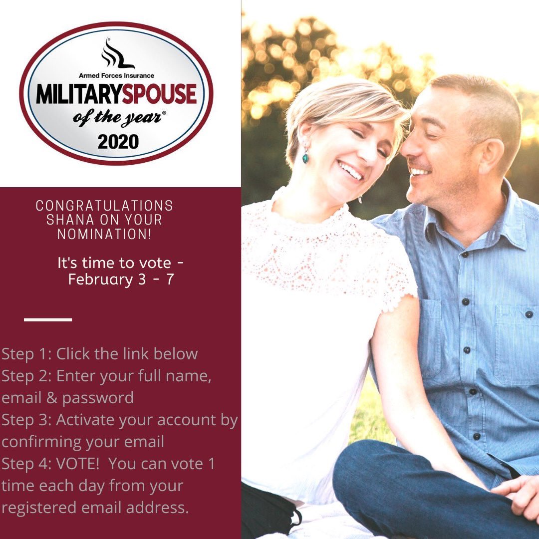 Fosteringlife's tweet photo. Voting Day 3 for MilSpouse of the Year! Help me raise awareness for foster & adoptive families in the military.
#milspouse #army #armyfamily #msoy2020 #fostercare #adopt
https://t.co/ZLVHNRh5V6 https://t.co/jgEA178jRN