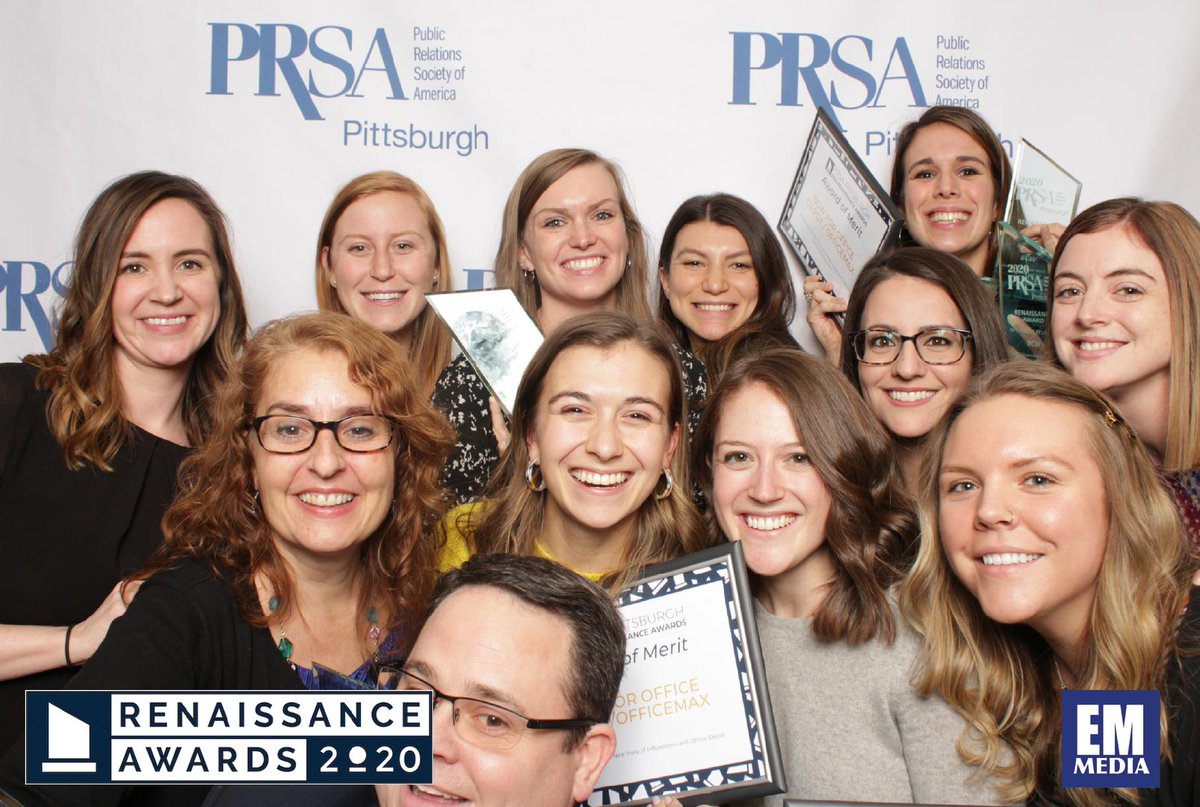 BursonGlobal's tweet photo. Congratulations to our colleagues in our Pittsburgh office on bringing home 13 total awards at @PRSAPgh's annual Renaissance Awards ceremony on January 30! 🙌 https://t.co/Wm0t7lkoio