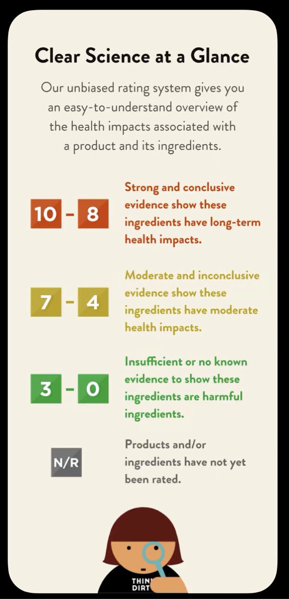 Moonbae222's tweet image. In light of the #devacurl scandal, I wanted to share an app I just heard about that allows you to check how ‘dirty’ your hair products are. It gives a colour coded rating out of 10 &amp;amp; an ingredients list, making it easier to avoid harmful products by simply searching the name.